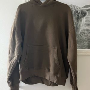 Chocolate brown Abercrombie hoodie